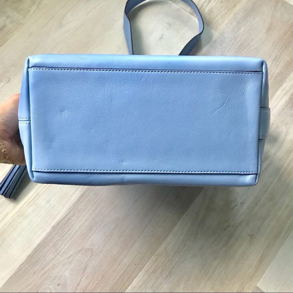 NWT Coach Blue Shoulder Bag - Picture 4 of 8